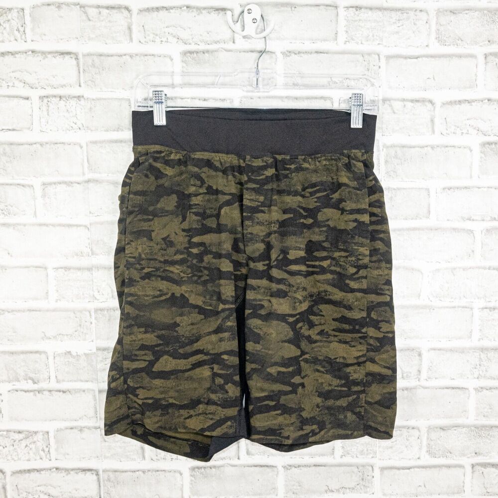 Lululemon T.H.E. Short camo Military Green Size Small